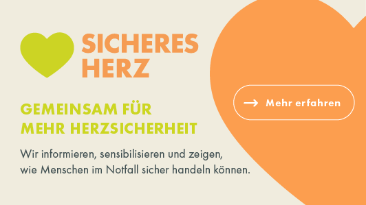 Sicheres Herz Banner