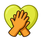 Grafik Herz Hände © Stefanie Ockert