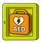 Grafik AED Wandhalterung © Stefanie Ockert